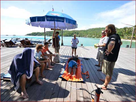 MIRA and FPOS-I: Vacuum Matress Orientation